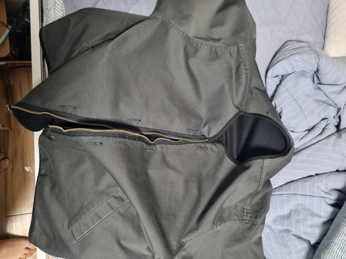 퍼렌 25ss 리버시블 라이너 블랙/챠콜 자켓 1사이즈 상품이미지3