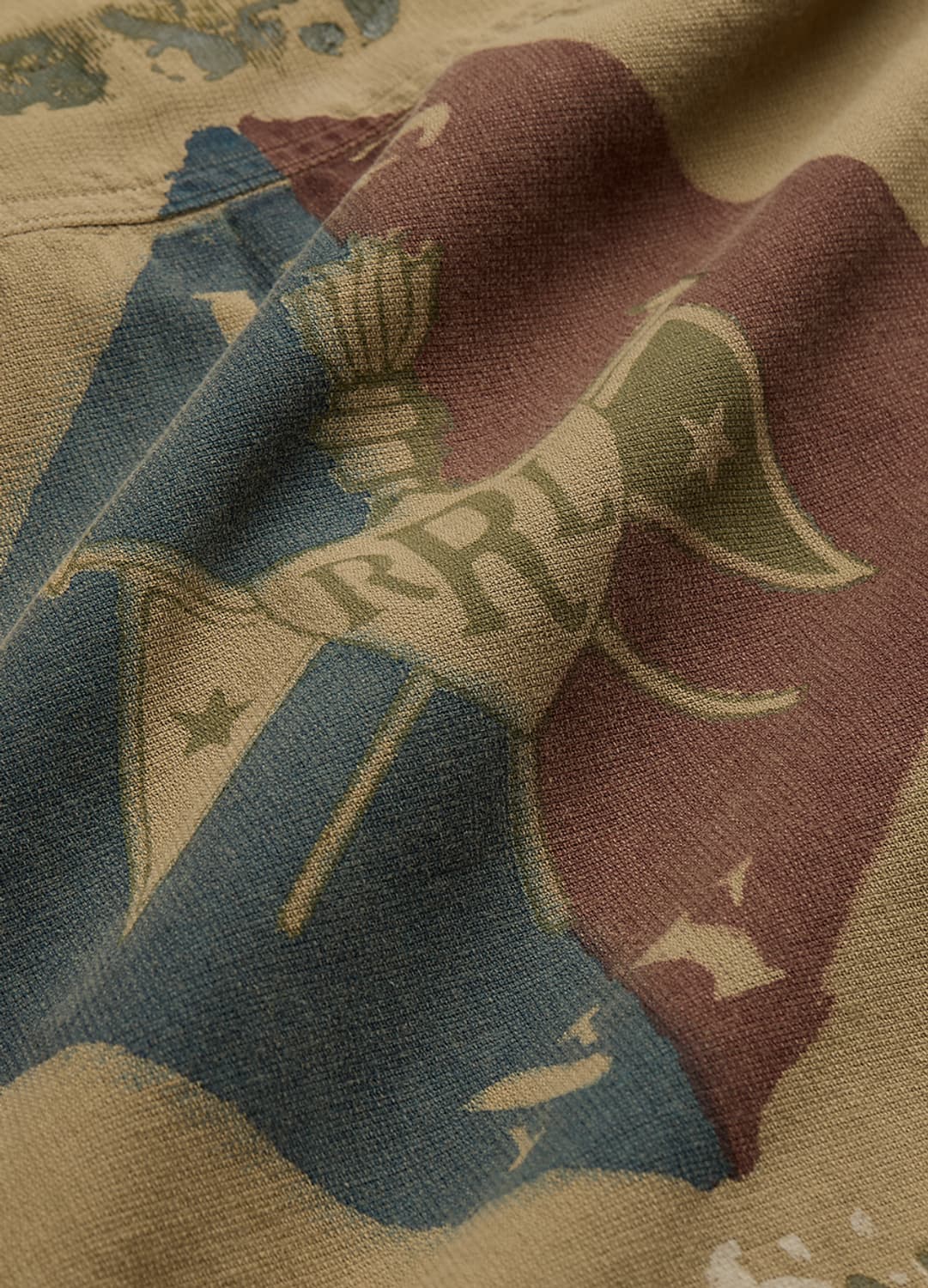 RRL 도비 그래픽 오버셔츠 M 새상품 상품이미지4