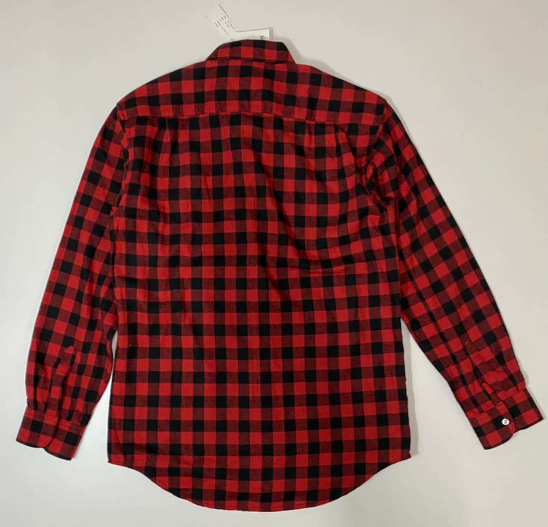 꼼데가르송 플레이 레드 체크 셔츠 L 상품이미지2