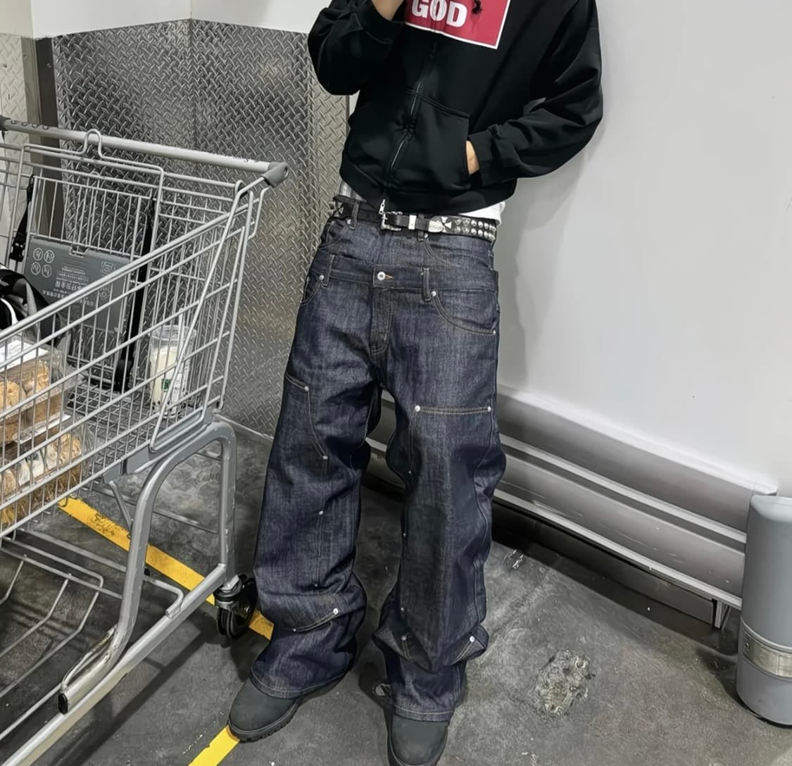 더블 팬츠 버턴  상품이미지1