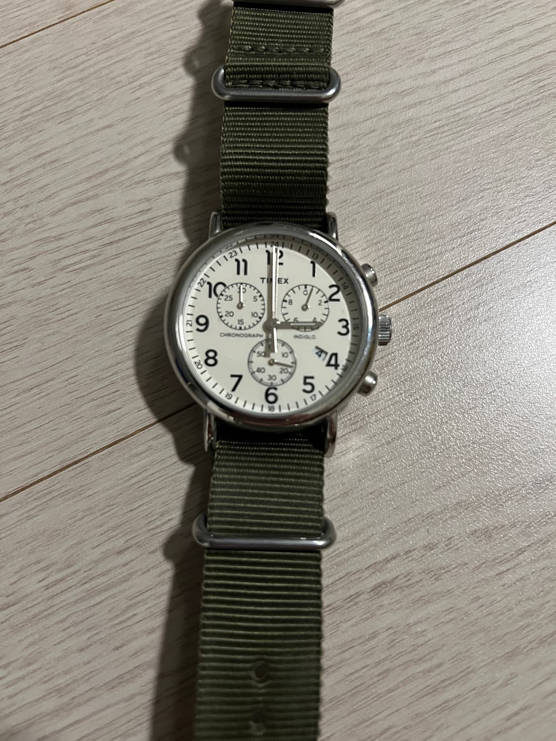 타이맥스 인디글로라이트 크로노그래프 시계 상품이미지2