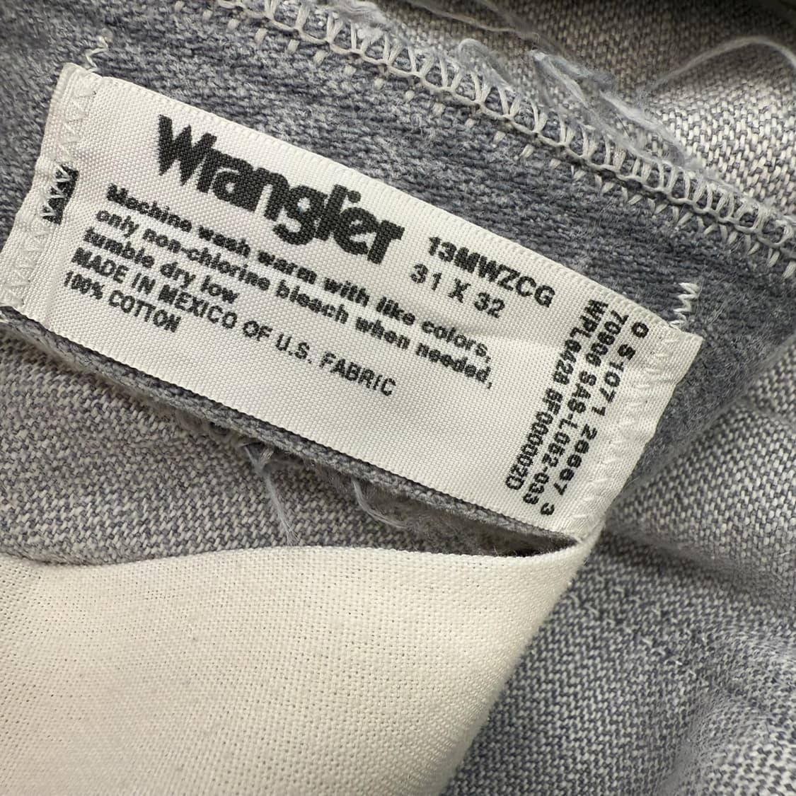 랭글러 워시드 팬츠 r1812 상품이미지6