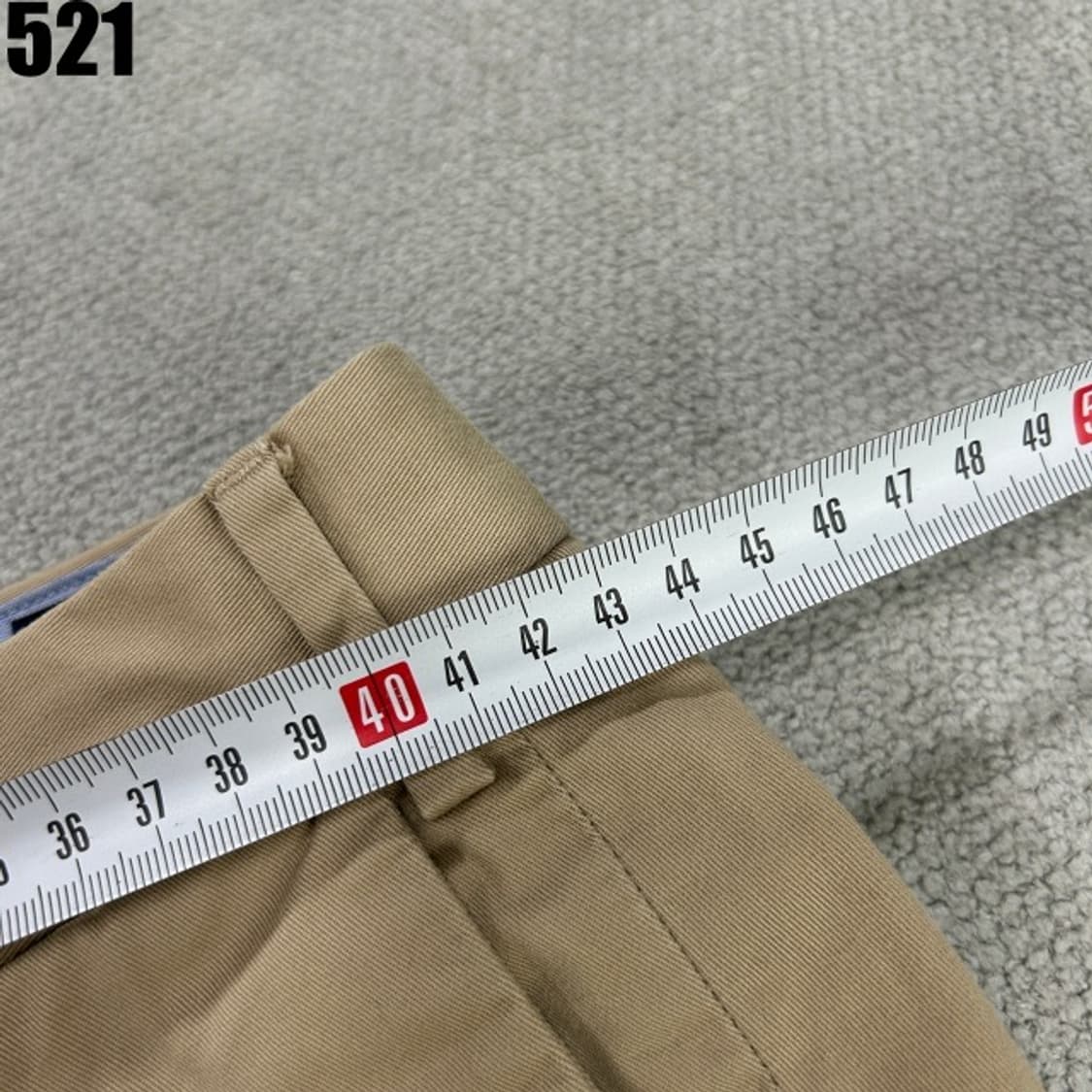 폴로 베이지 면바지  상품이미지5
