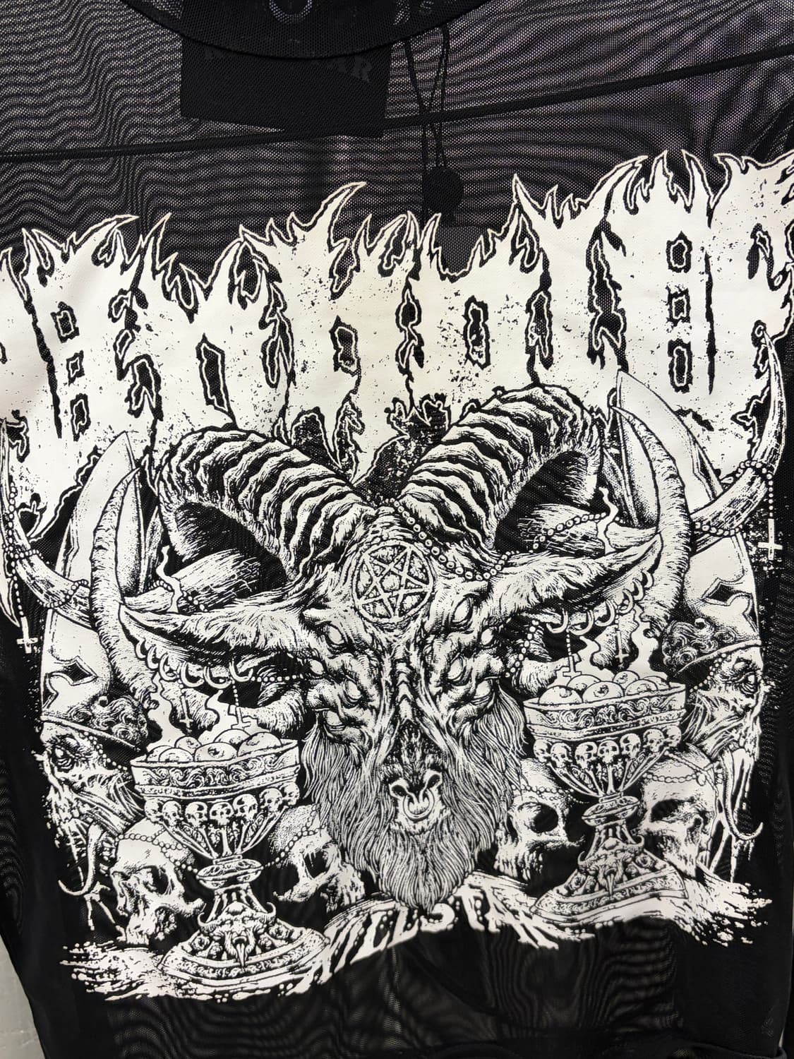 킬스타 시스루 탑 블랙 S 상품이미지3