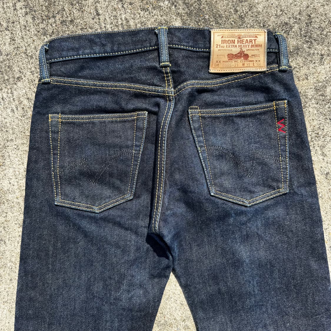 [31] Iron Heart 아이언하트 666s-21 셀비지 데님 팬츠 상품이미지4