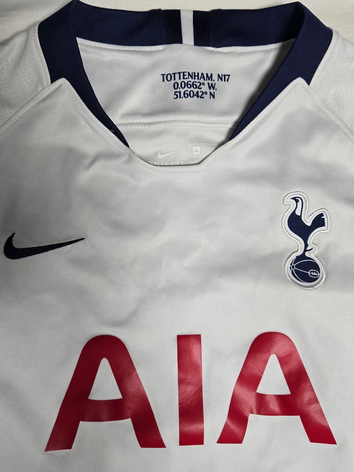 토트넘 홋스퍼 FC 2018-19 시즌 나이키 홈 셔츠 상품이미지4
