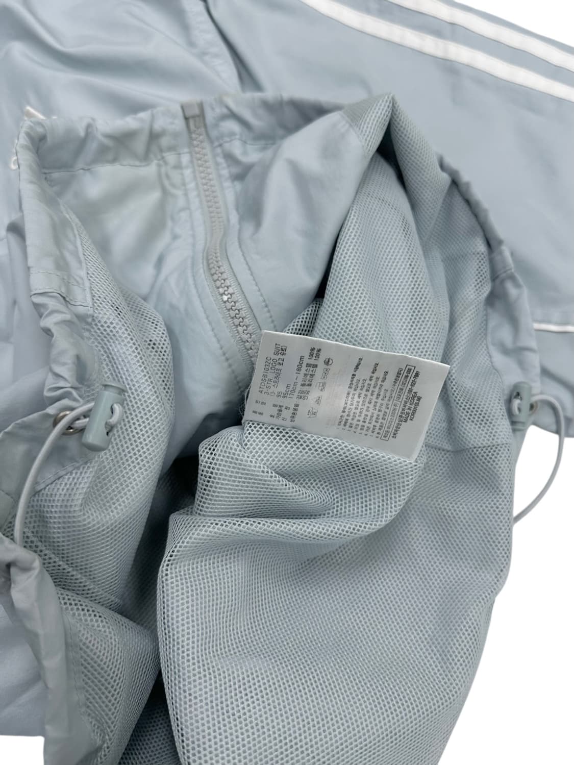 아디다스 올드스쿨 트랙자켓 스카이블루 (L) 상품이미지8