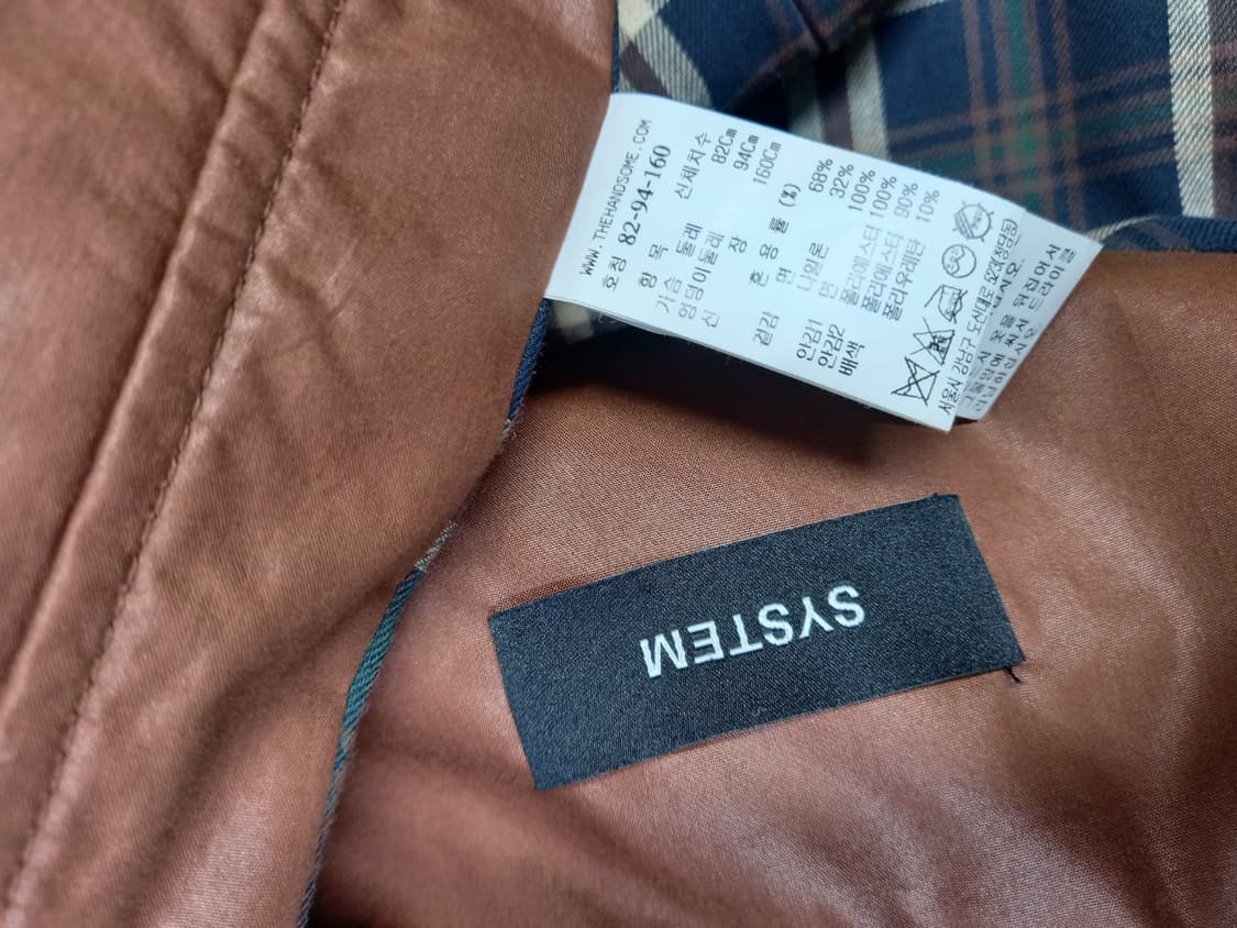 새 시스템 춘추동 퀄팅 루즈박시핏 롱 점퍼 55-77 상품이미지9