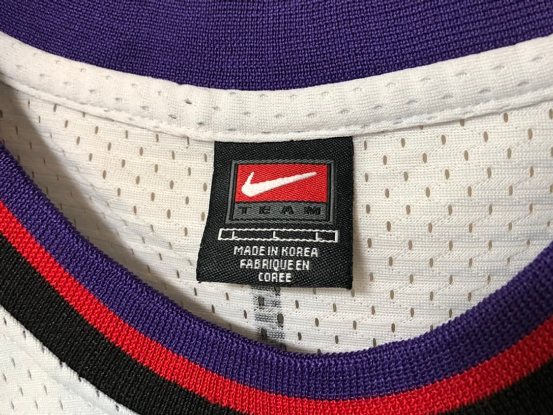 NBA 나이키 98-99시즌 토론토랩터스 유니폼/져지 L #15 빈스카터 상품이미지4