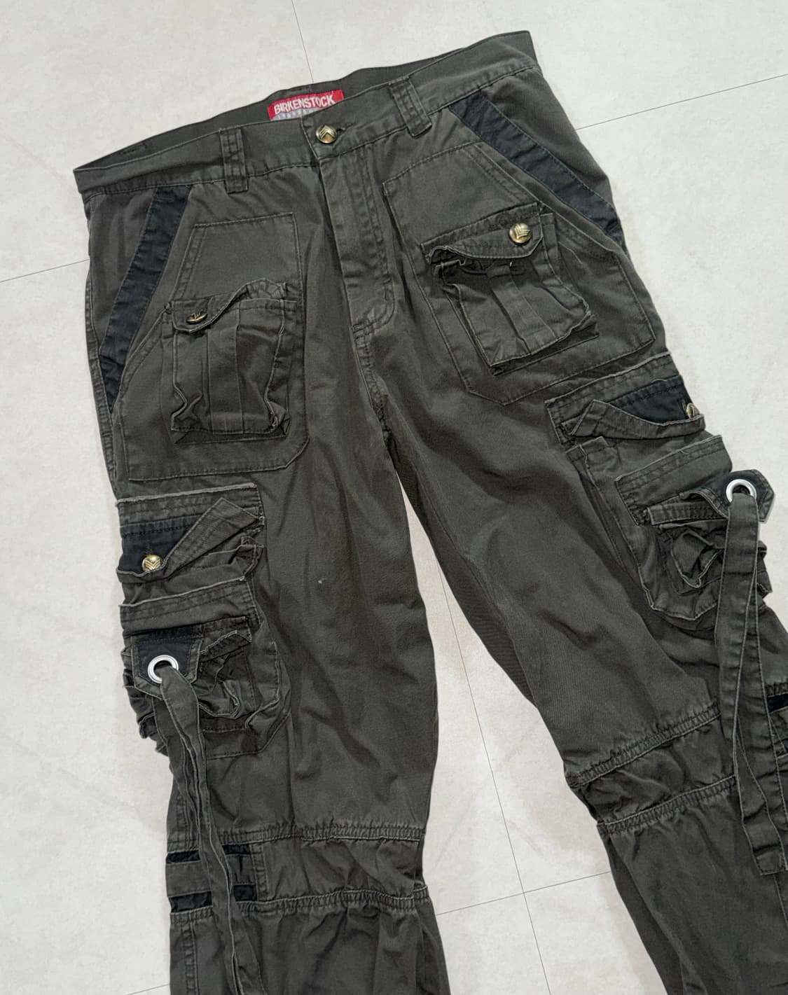 셔링 카고 팬츠 상품이미지2