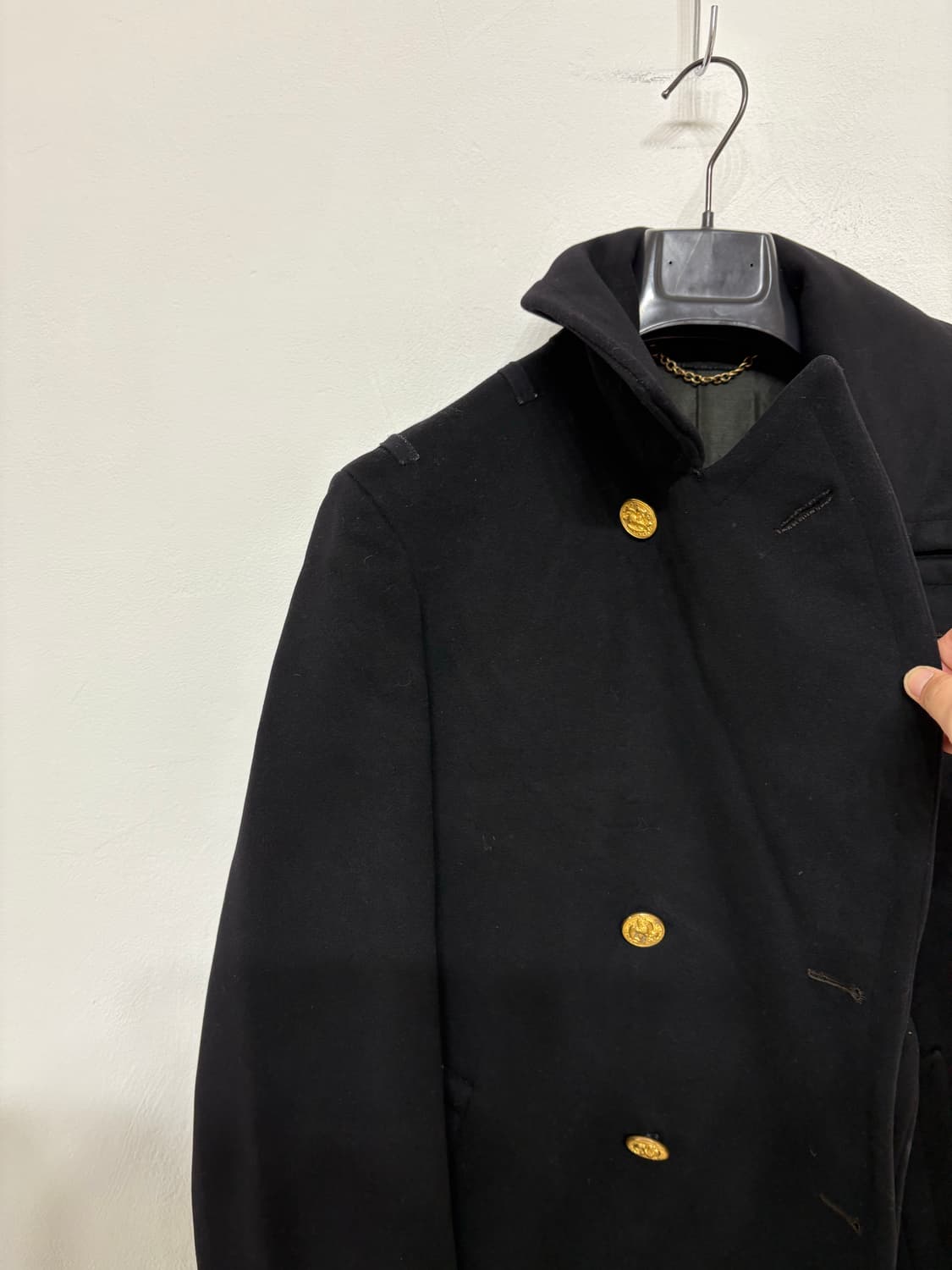 Rare!!WWII U.S Navy Officer Bridge Coat 상품이미지2