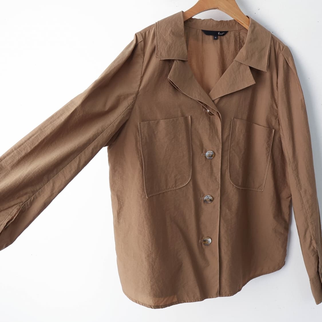 55/지컷 코튼 셔츠자켓 상품이미지5