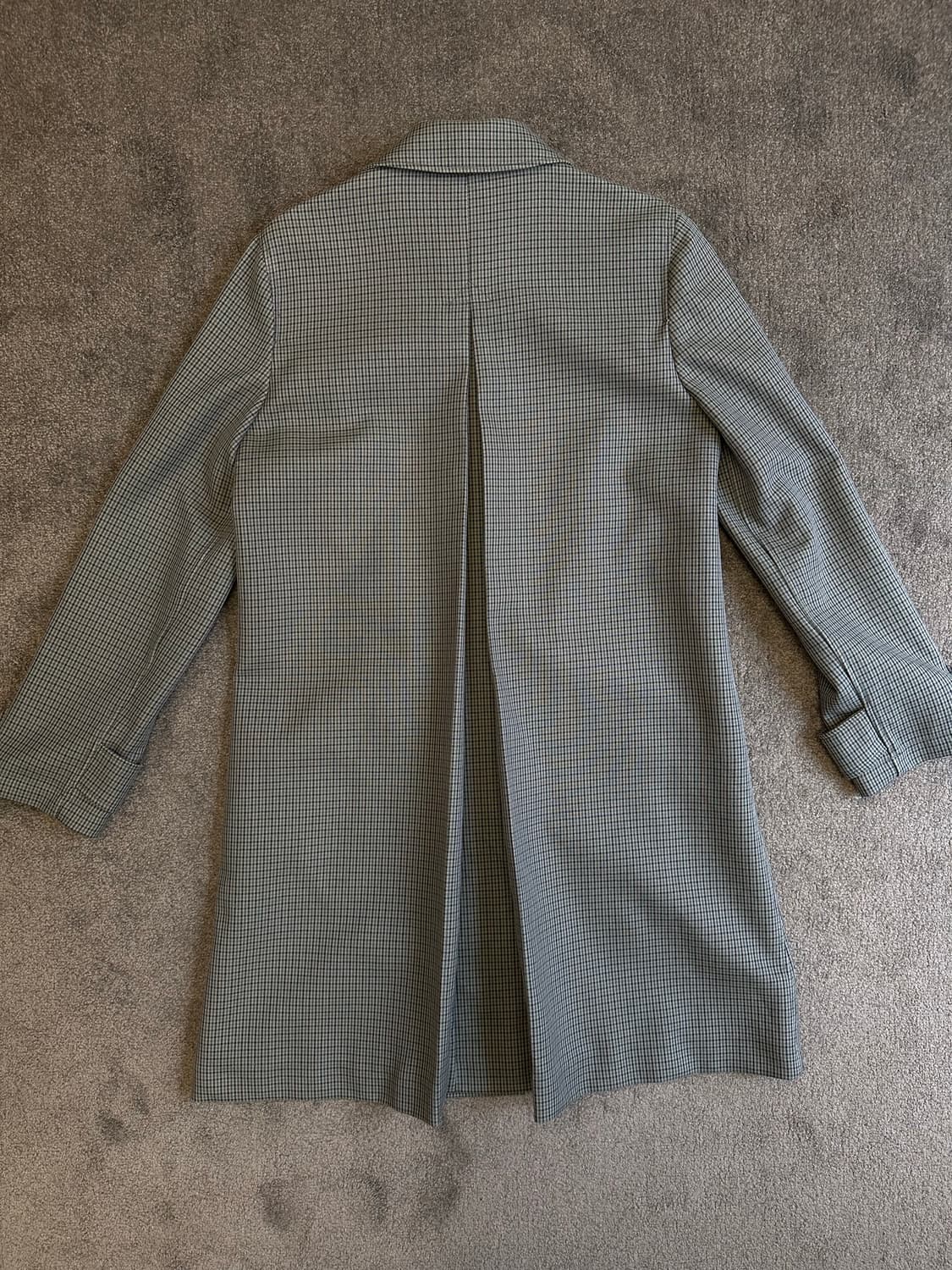 A.P.C. 아페쎄 체크 패턴 코트 36사이즈 [S] 상품이미지5