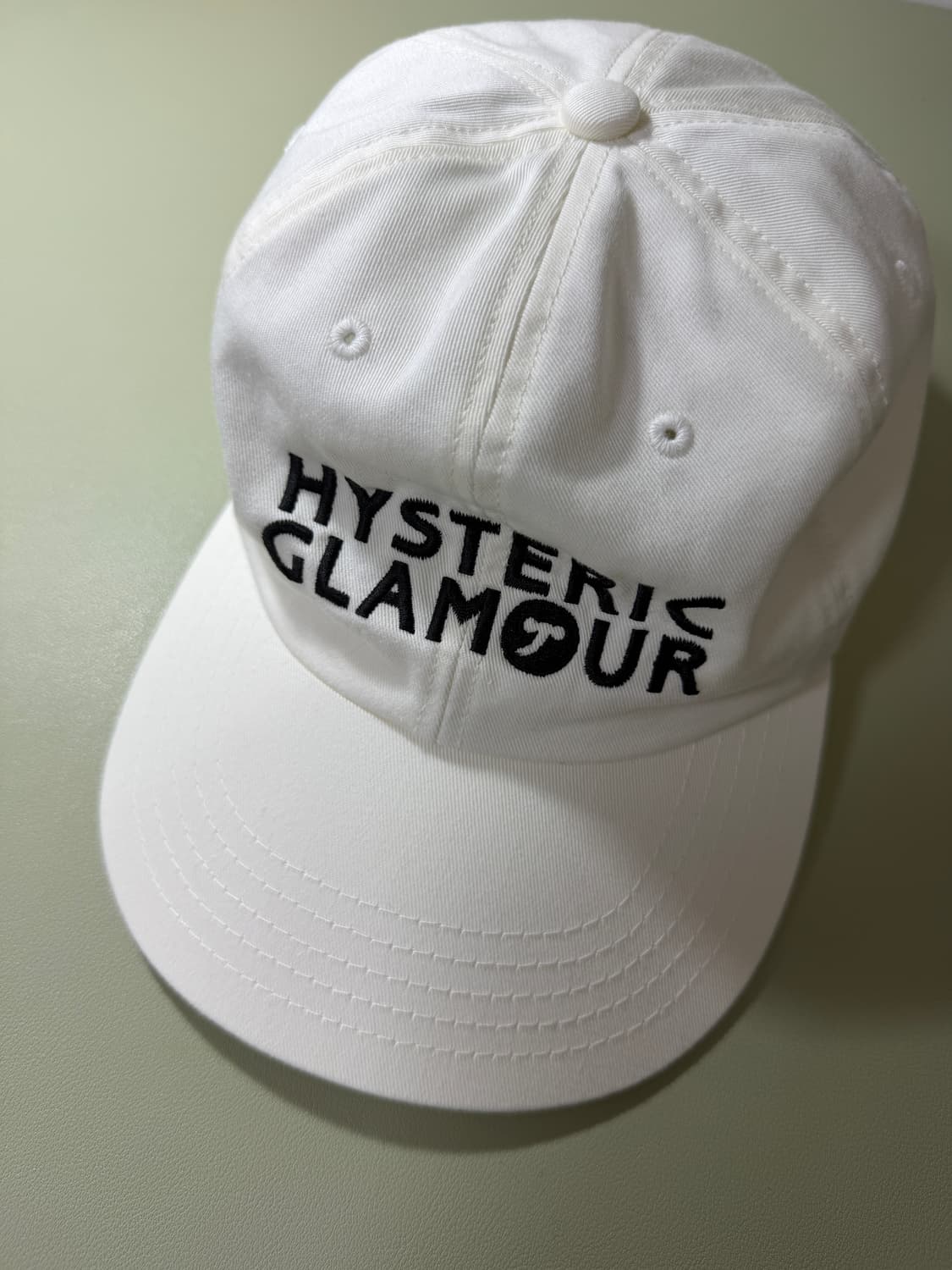 hysteric glamour 히스테릭글래머 캡 모자 화이트 상품이미지1
