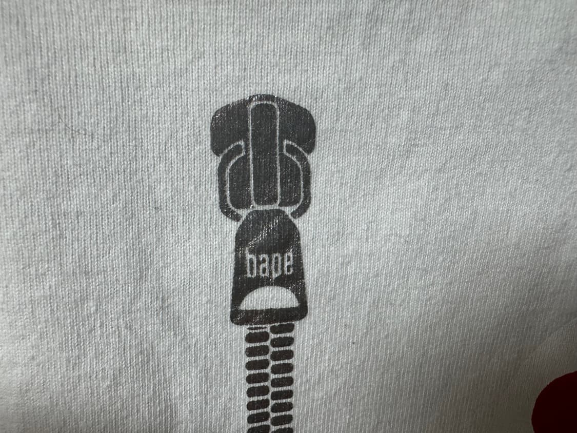 베이프 샤크 반팔 흰색 2xl 상품이미지6
