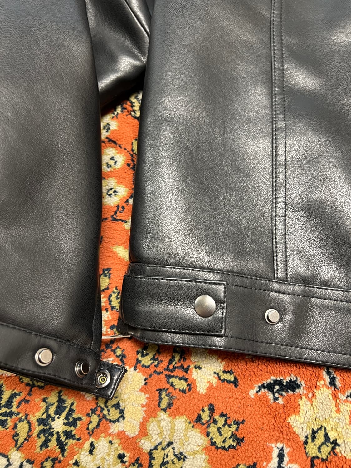 [FREE] Space 레더 바이커 레이싱자켓 상품이미지4