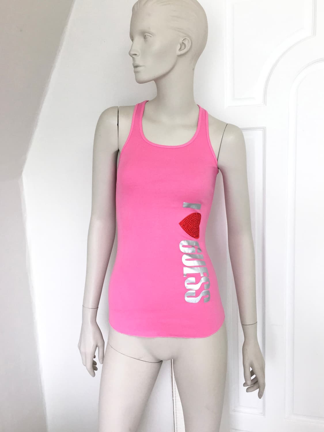 Guess parody  Lettering Tank top 상품이미지2