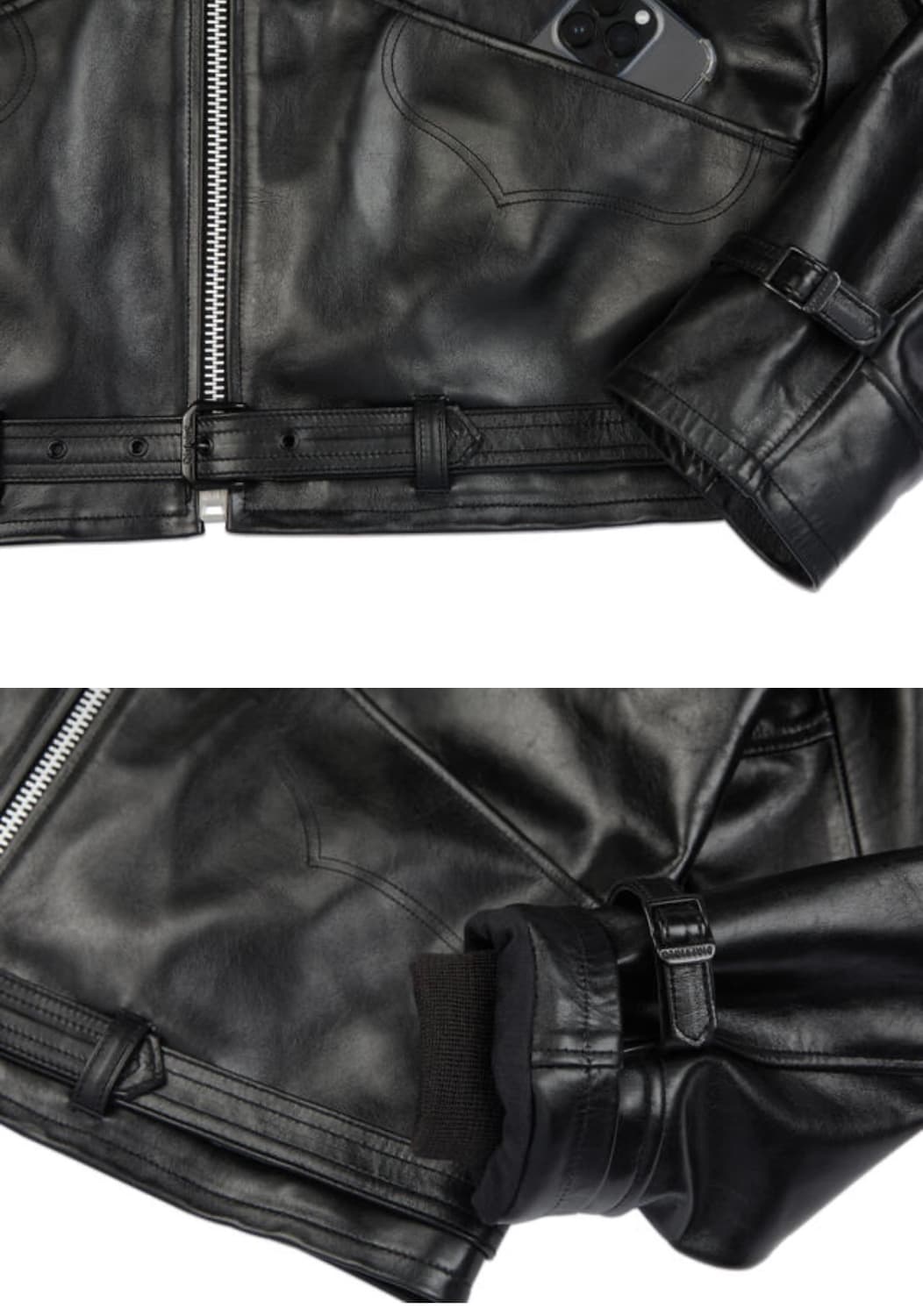 디아프바인 dv.lot 689 1930s 레더 자켓 새상품 상품이미지8