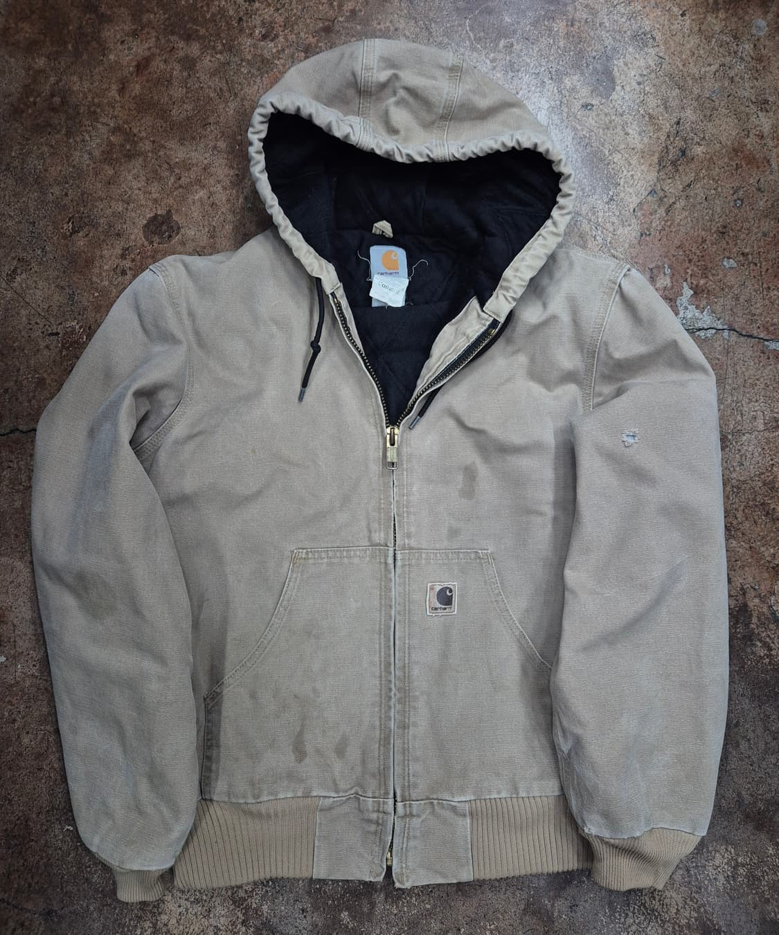 칼하트 액티브 J 130 자켓 카멜 샌드스톤 / 100~105 (정품) 상품이미지1