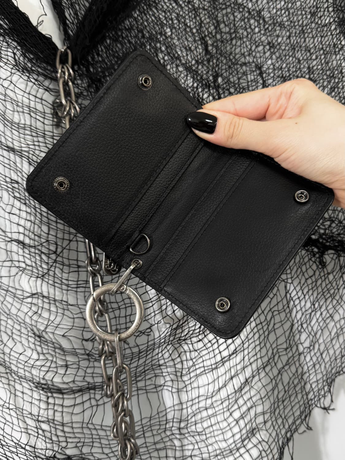rosen kreuz card chain wallet 상품이미지3