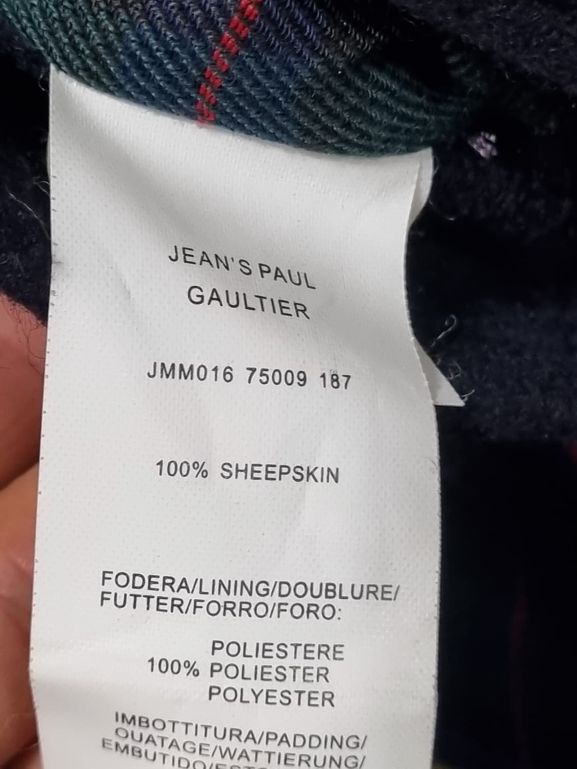 장폴고티에 남성 울 자켓  상품이미지4