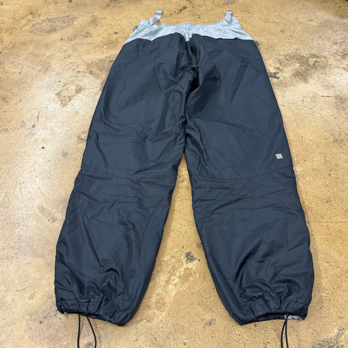 [정품/M] 나이키 블랙 회색 스톰핏 트레이닝 바지 b14 상품이미지3