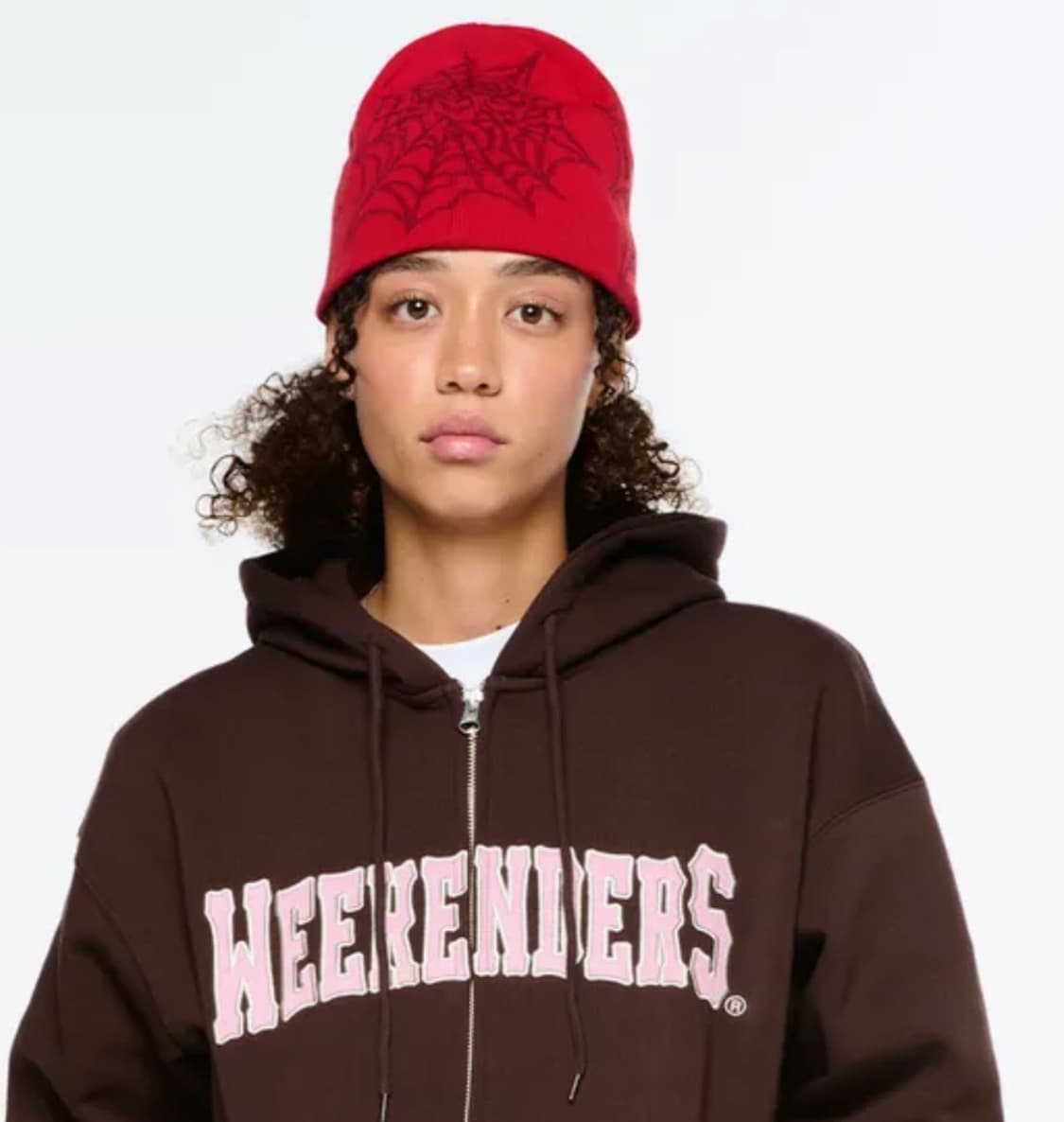 위캔더스 스파이더웹 울 비니 상품이미지1