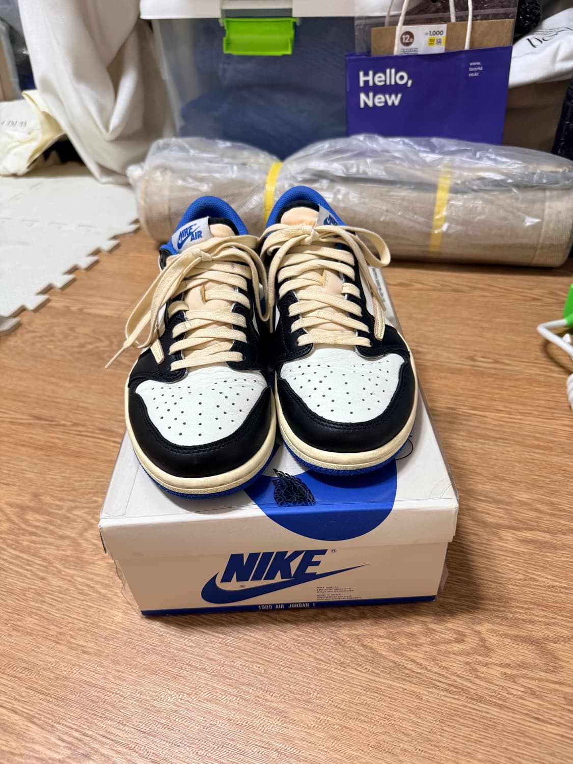 [255] 조던 1 x 트래비스 스캇 x 프라그먼트 레트로 로우 프스캇 상품이미지2