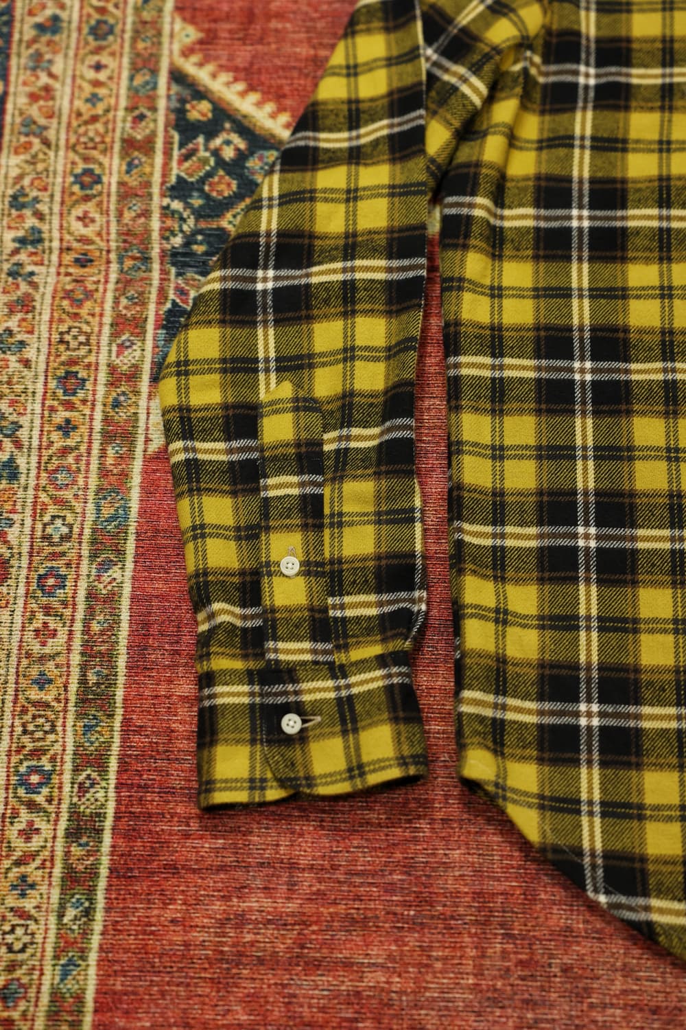 짓먼빈티치 겨울 마드라스 체크셔츠 판매 상품이미지2