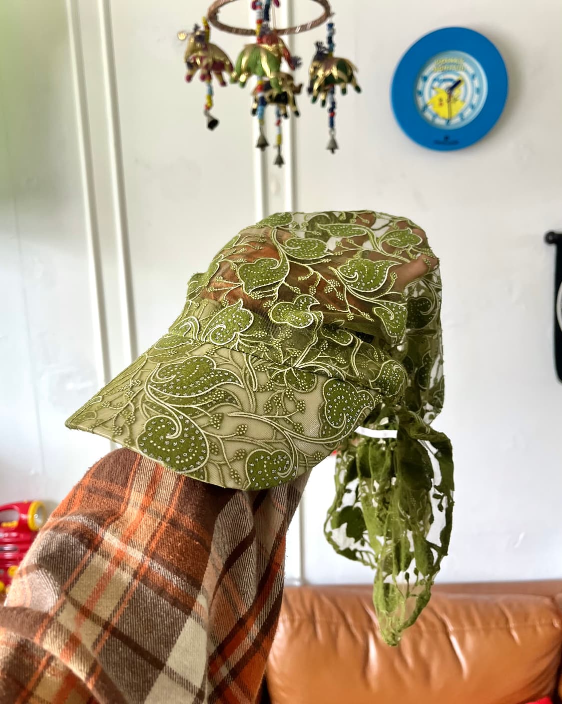 Indian Vintage Paisley Floral Durag Cap 상품이미지4