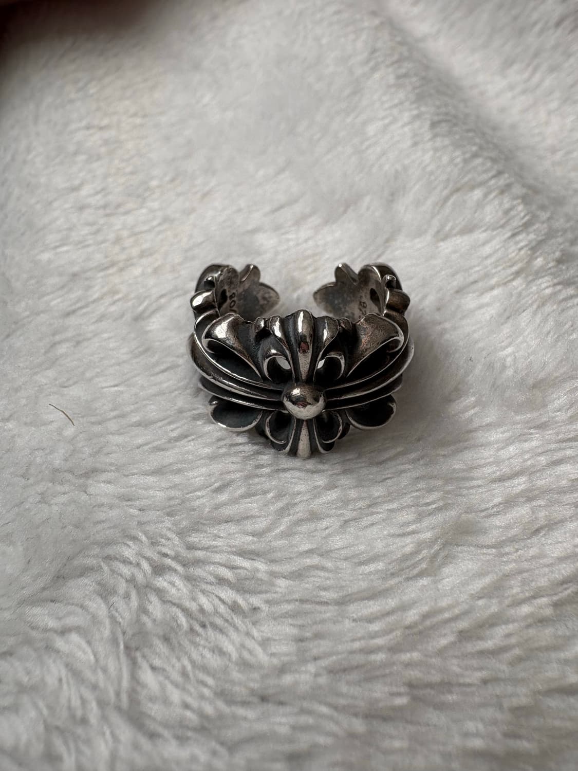 크롬하츠 더블플로랄 반지 (정품) 상품이미지1