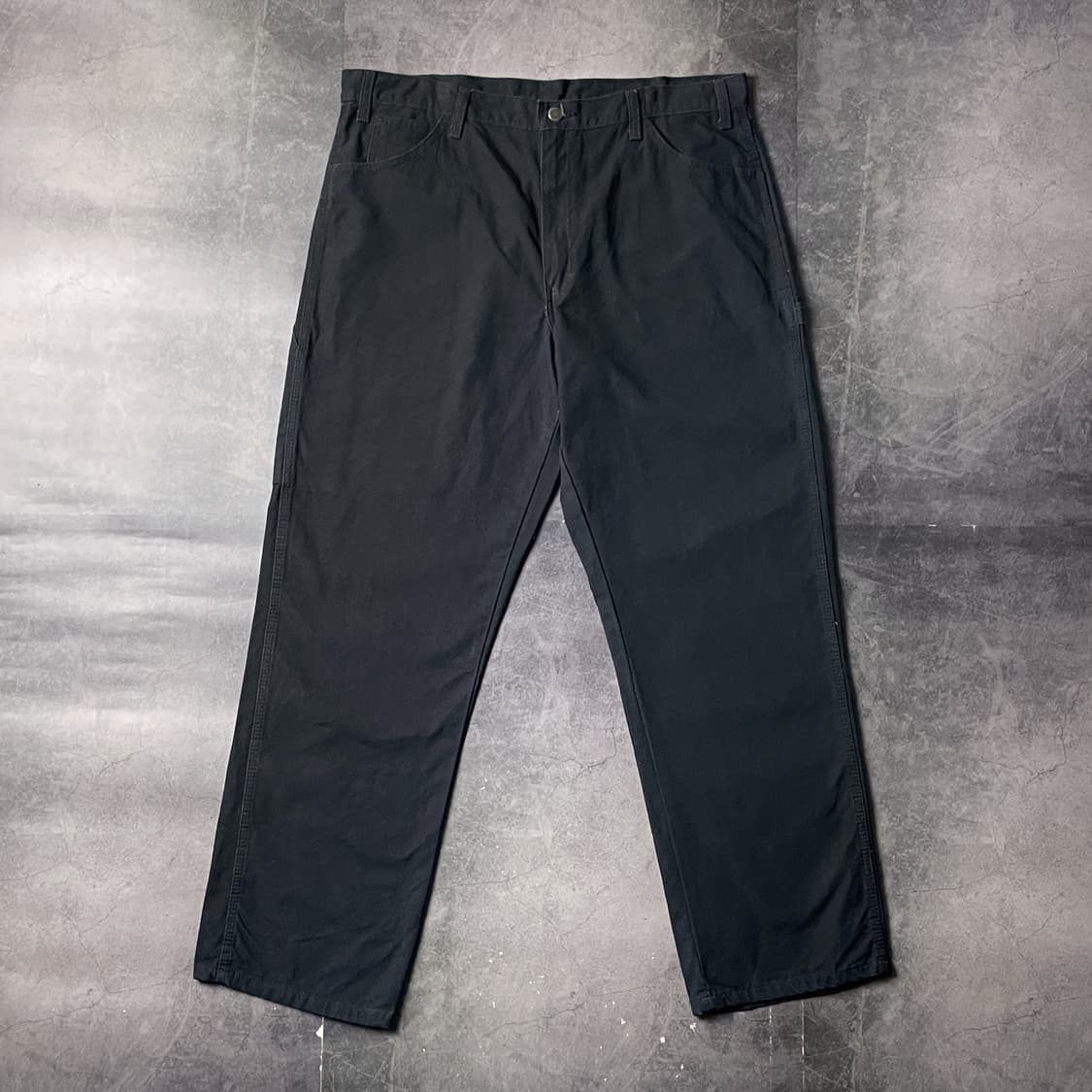 DICKIES 디키즈 빈티지 블랙 카펜터 워크 팬츠 A00896 상품이미지1