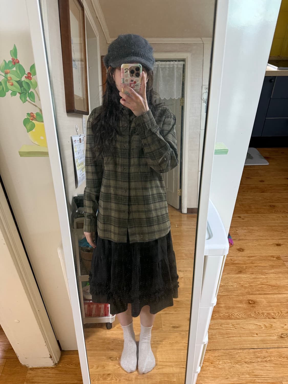 가을 체크셔츠🍂🍁 상품이미지1
