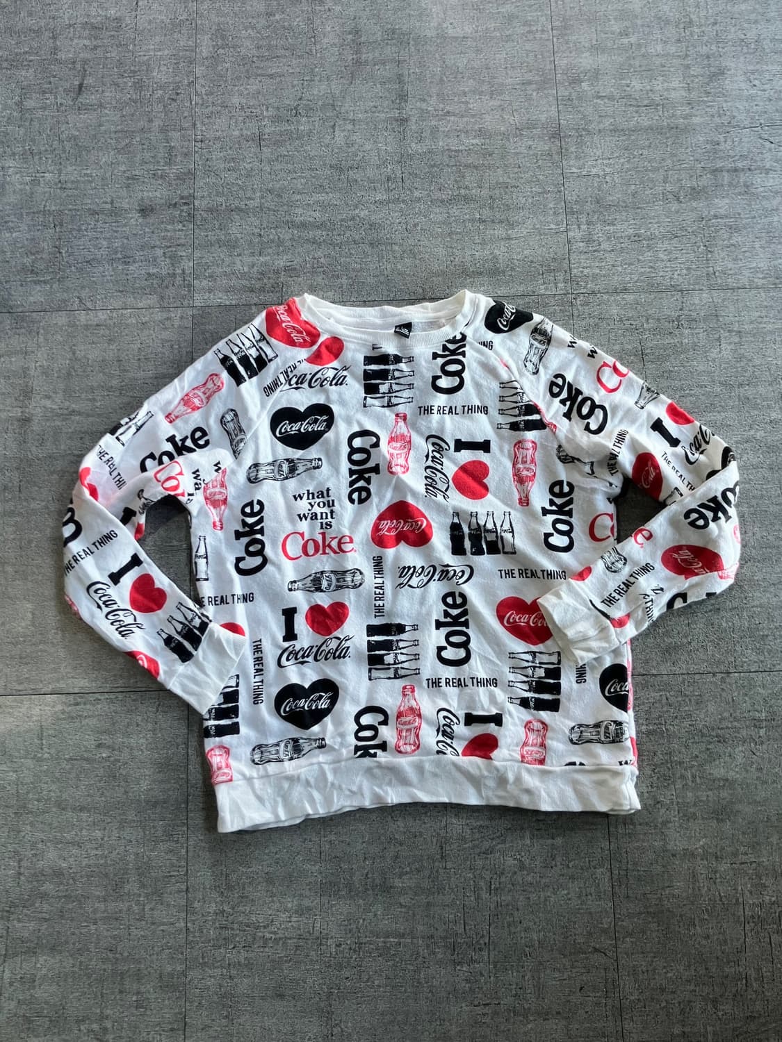 Cocacola 코카콜라 올드스쿨아메카지 펑크 스웻셔츠 맨투맨 상품이미지1