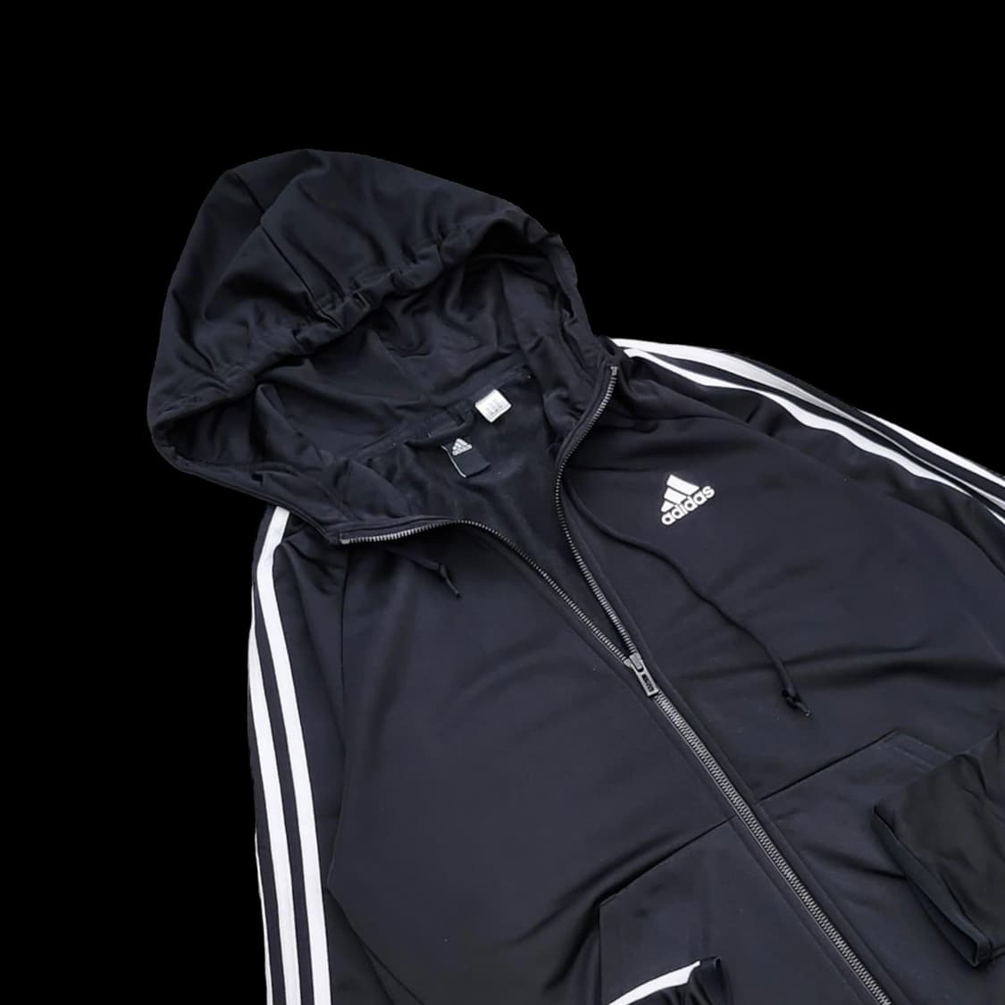 아디다스 기본 삼선 트랙탑 후드 져지 상품이미지2