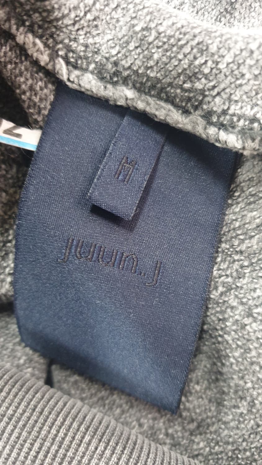 Juun.J 워싱 그레이 후드티m 상품이미지5