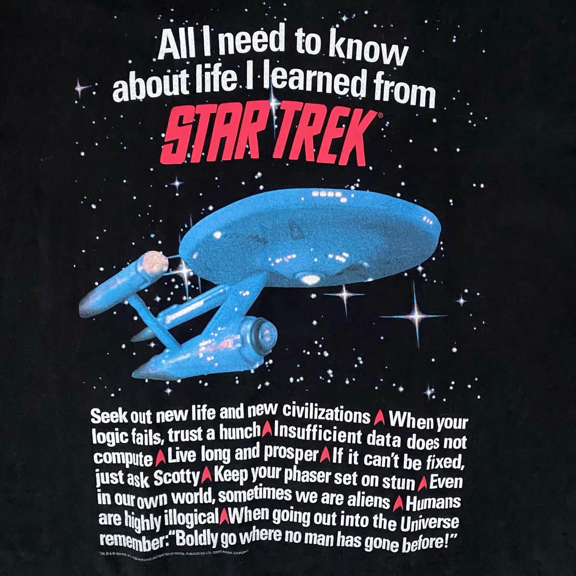 (XL) 90s 스타트렉 startrek 무비 티셔츠 상품이미지3