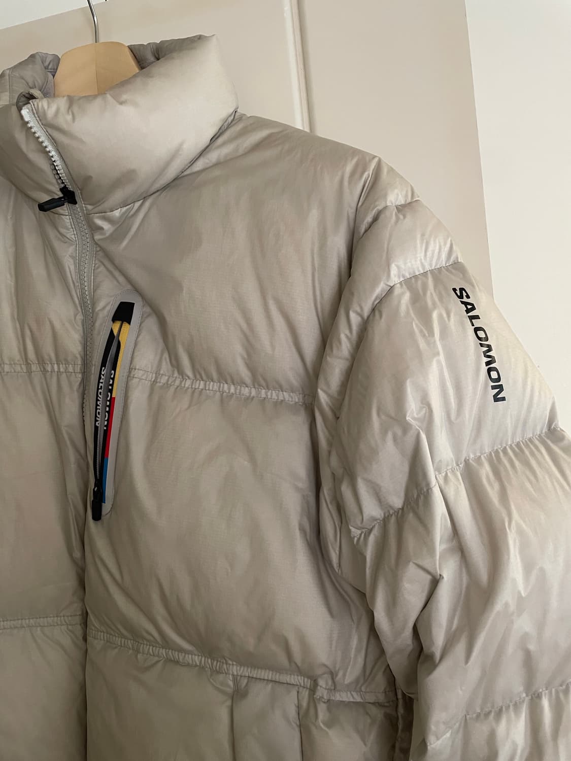 살로몬 컨투어 패딩 라이크그레이 M 상품이미지3