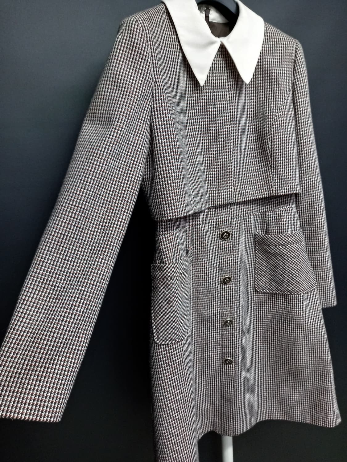 JJ JIGOTT 지고트 춘추동 체크 원피스 55 상품이미지4