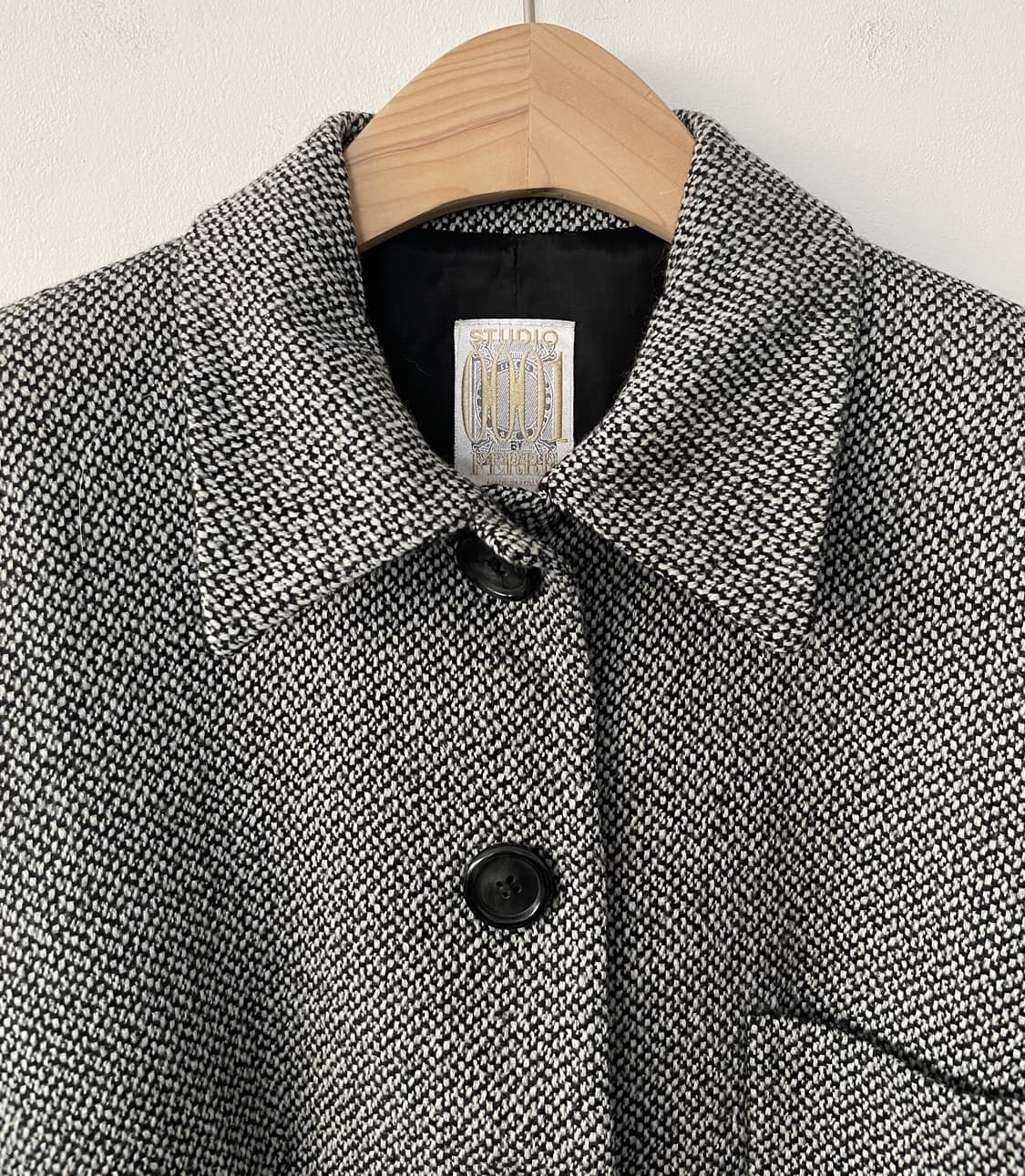 STUDIO 0001 BY FERRE curved wool jacket 상품이미지3