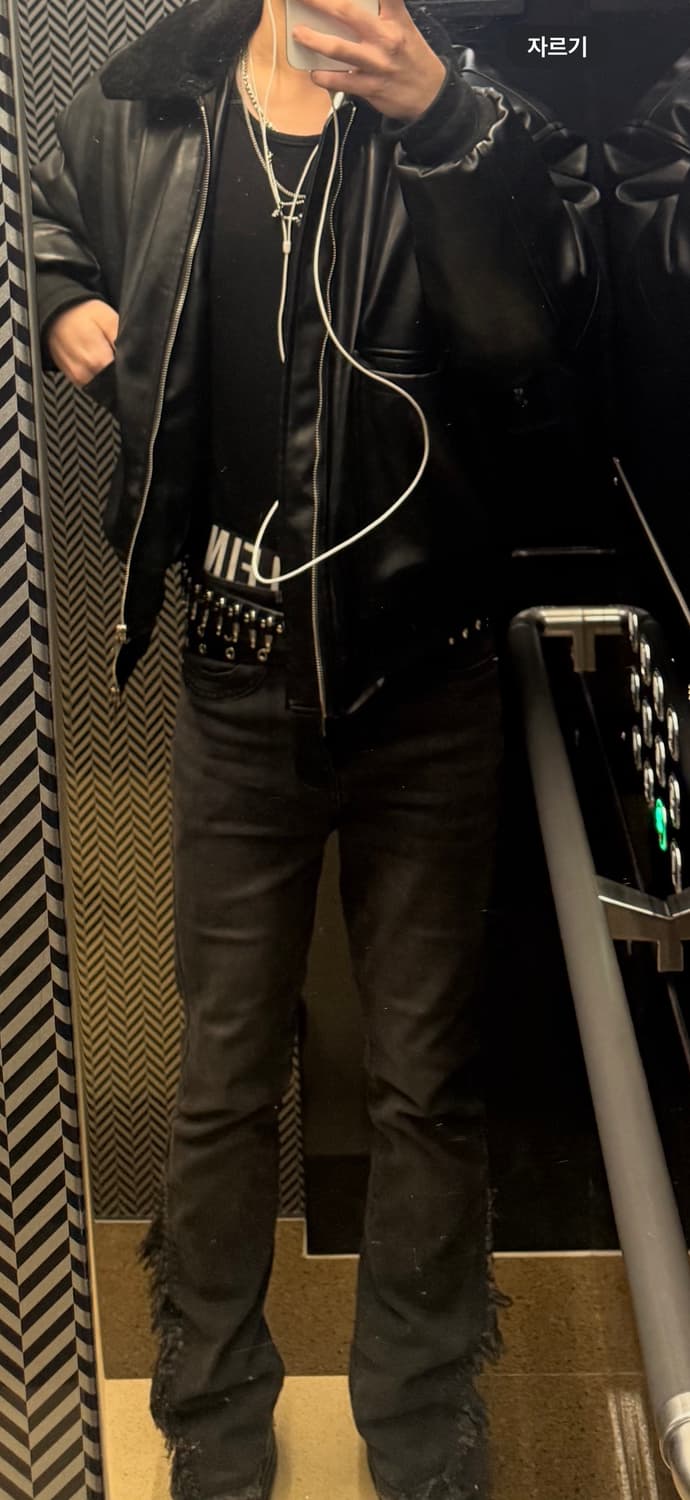 워싱 플레어진 데님 팬츠 상품이미지2