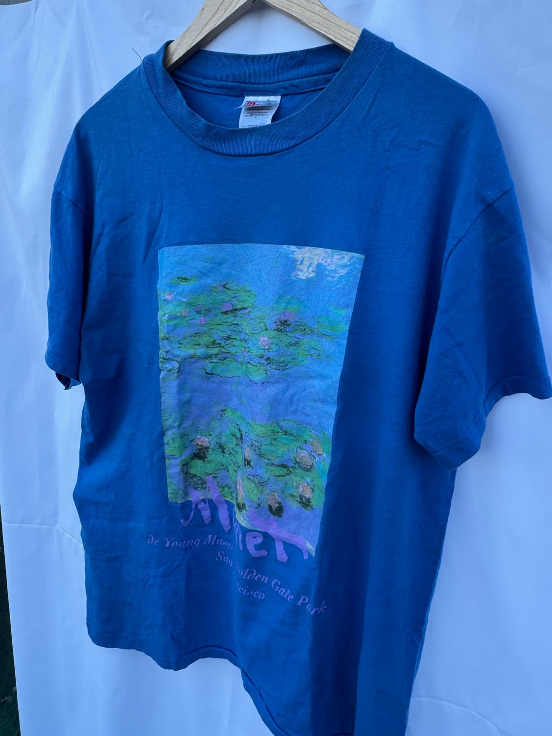 클로드 모네 전시 한정 티 (1995, USA, L~XL) 상품이미지1