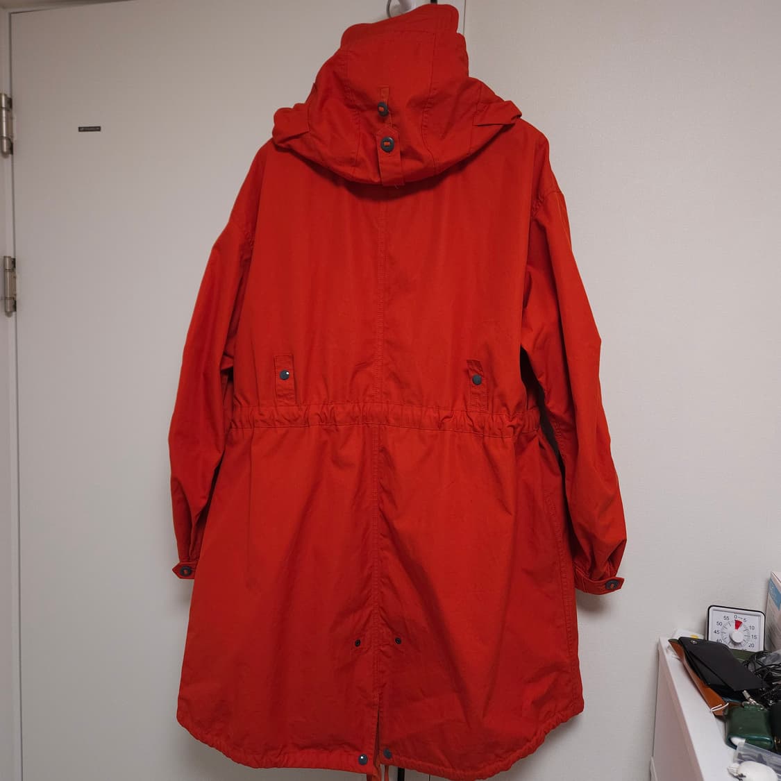 [48] 스펙테이터 x 헨리코튼 악천후파카 포웨더파카 벤타일 오렌지 상품이미지2