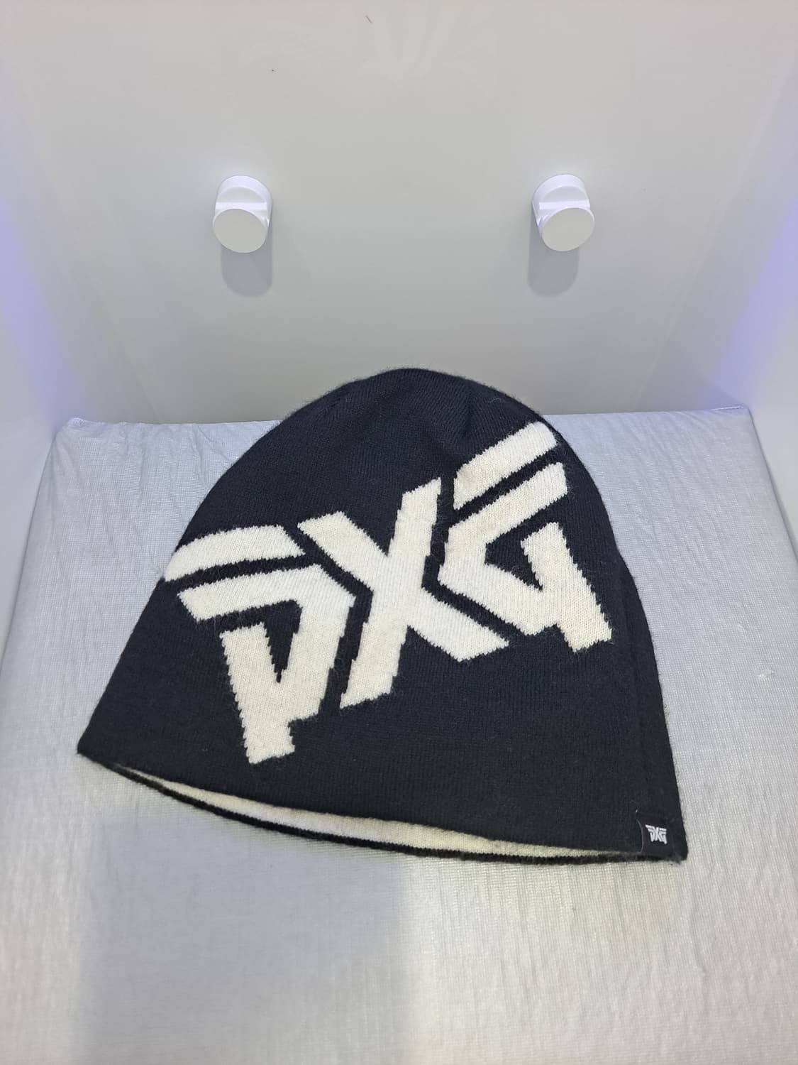  PXG 피엑스지 - 울 100% 사선빅로고 비니 (신세계정품) 상품이미지1