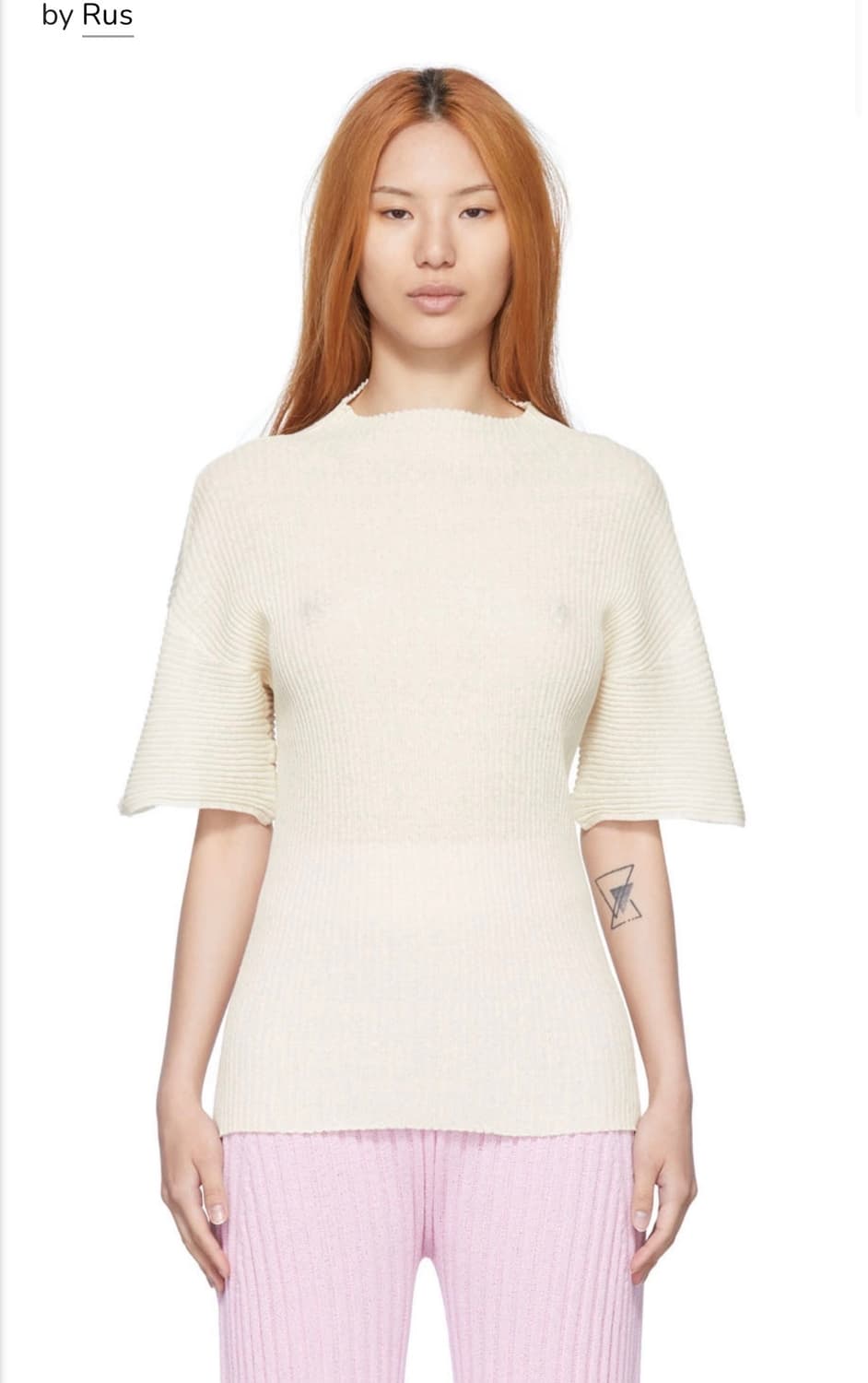 Rus 모크넥 탑 상품이미지1