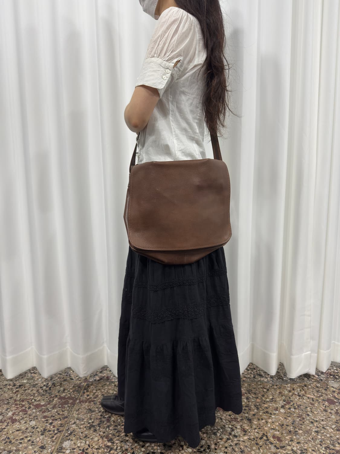 leather messenger bag 상품이미지7