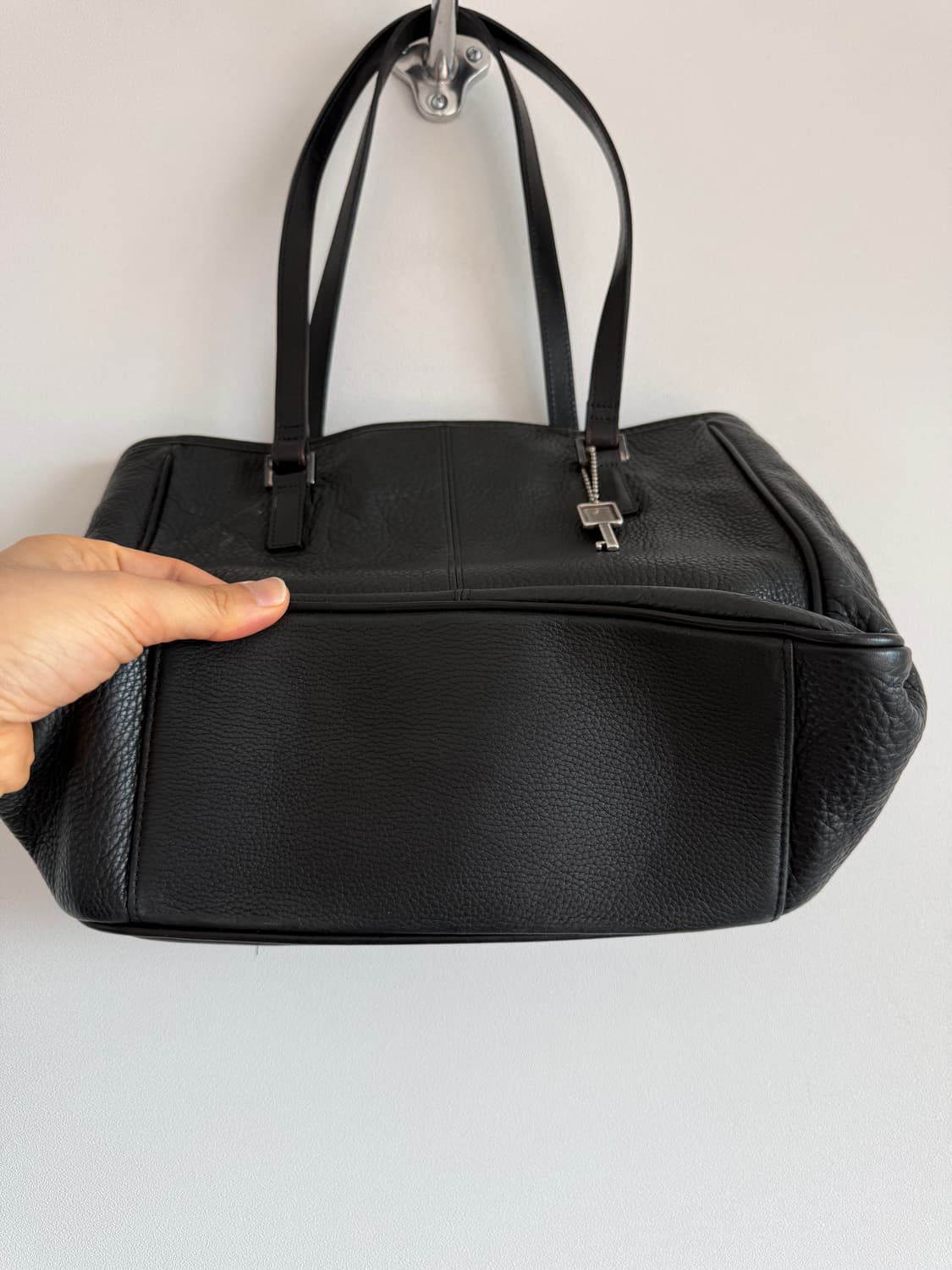 Pre owned 레더 숄더백 상품이미지5