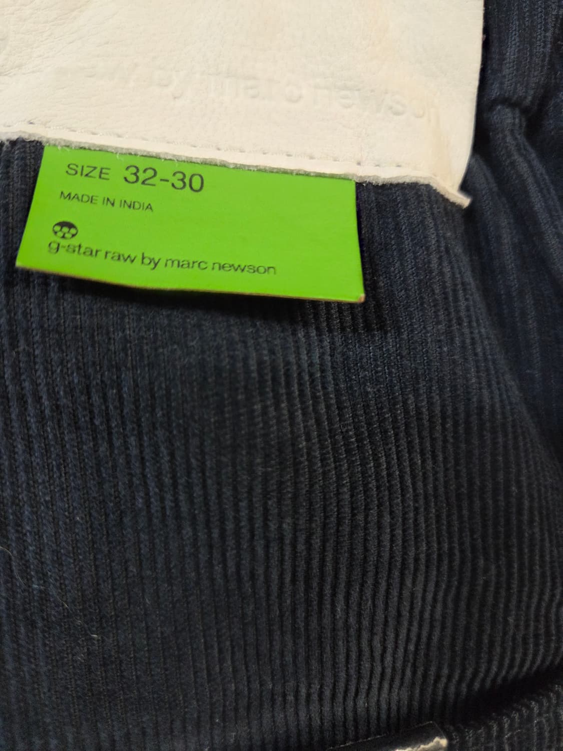 G-STAR 네이비 코듀로이 조거 팬츠(W32/L30)남여공용 상품이미지4