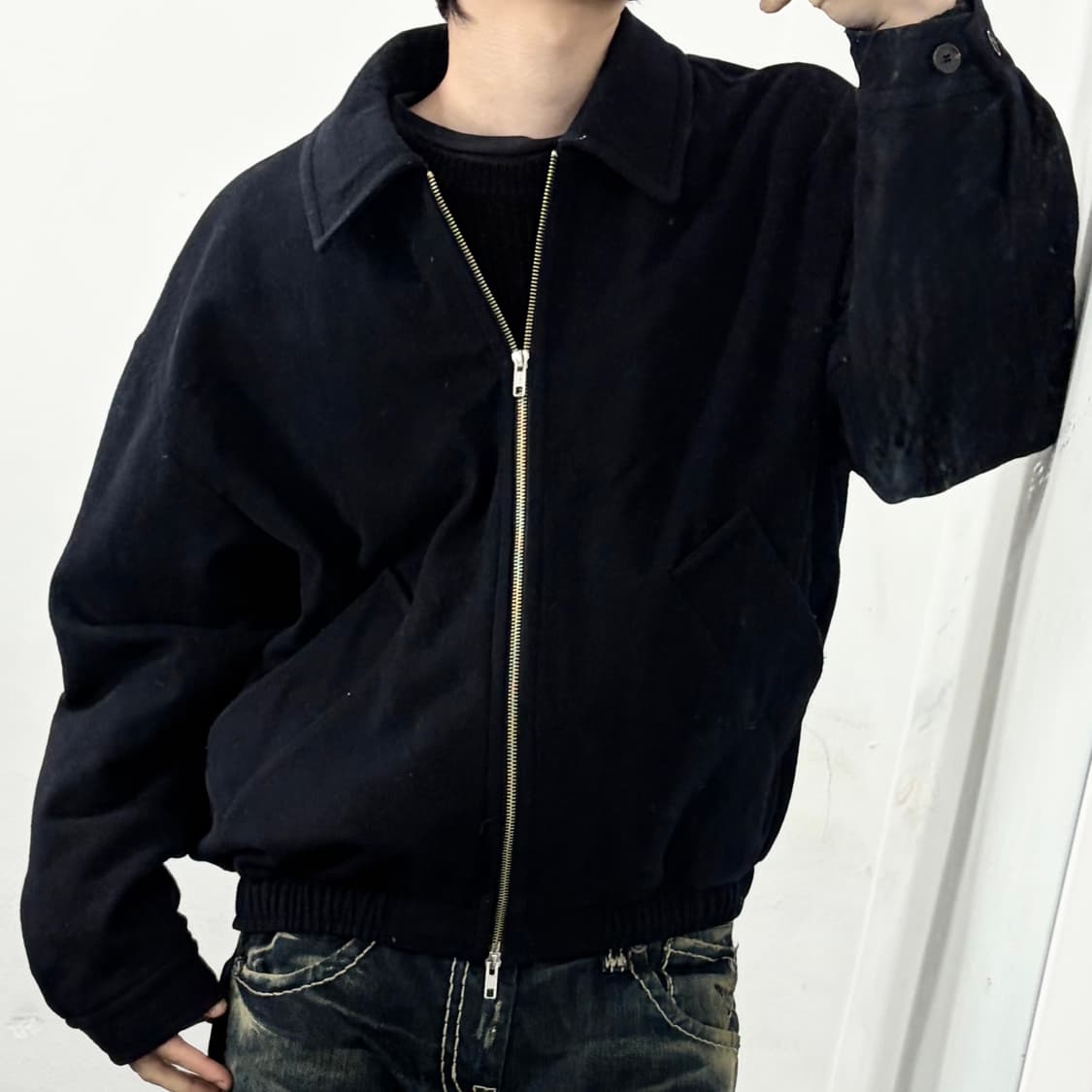 홀리선 투웨이 울 블루종 자켓 상품이미지2