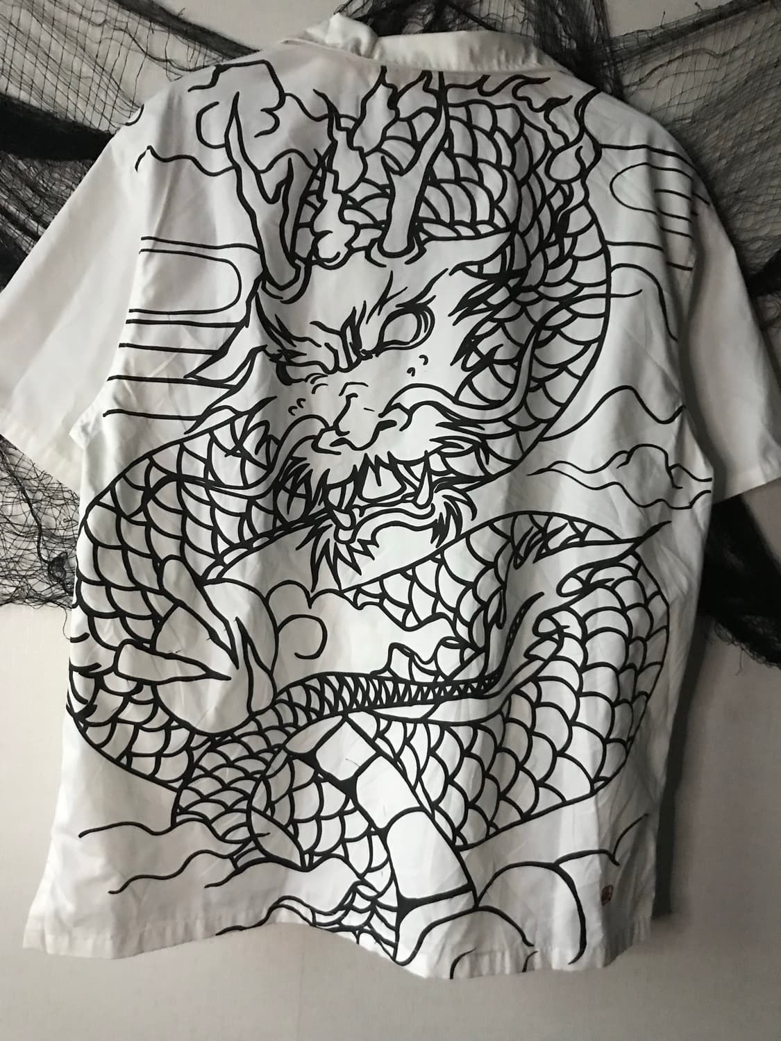 Oriental mood dragon printing shirts   상품이미지3